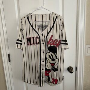 Mickey Mouse Baseball Jersey🐭 NWOT